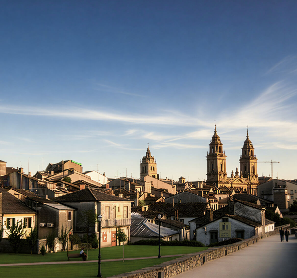 Imagen Lugo con vistas desde la muralla - cuadrado